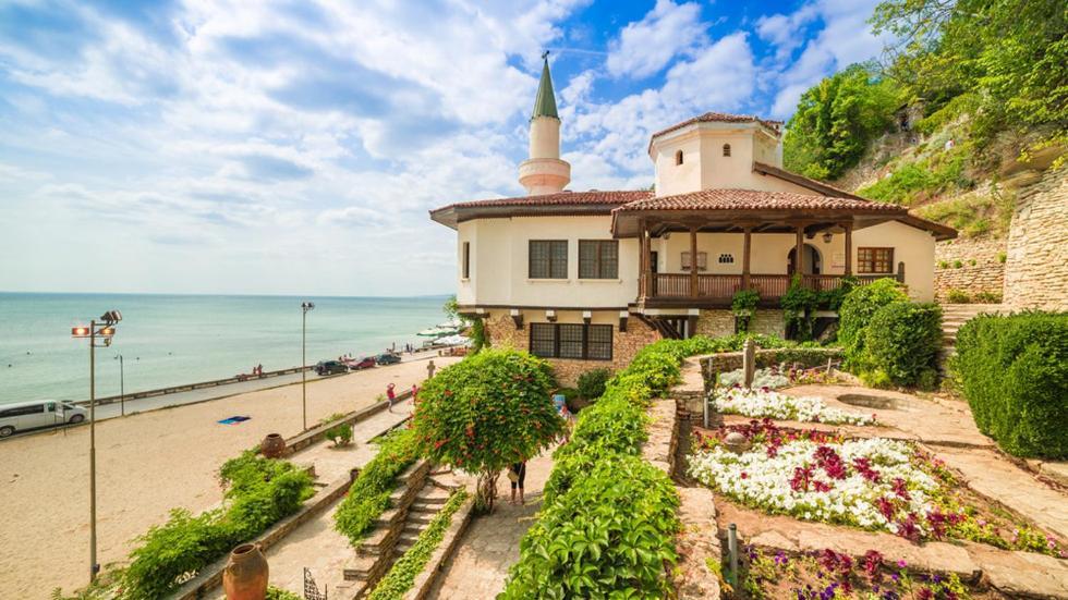 Sea Square Hotel Balchik Exterior photo